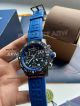 clone Breitling Endurance Pro Swiss Quartz black face blue strap watch (6)_th.jpg